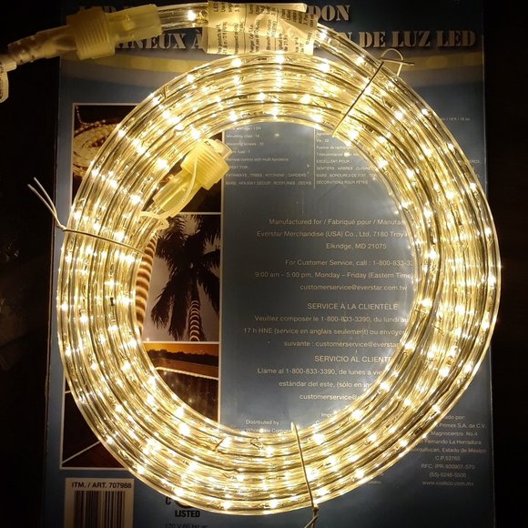 LED Rope Light With Remote Control Dimmer 18ft - Picture 12 of 13